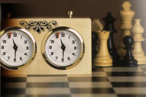 The first chess clock