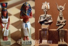 египетский ферзь и король
