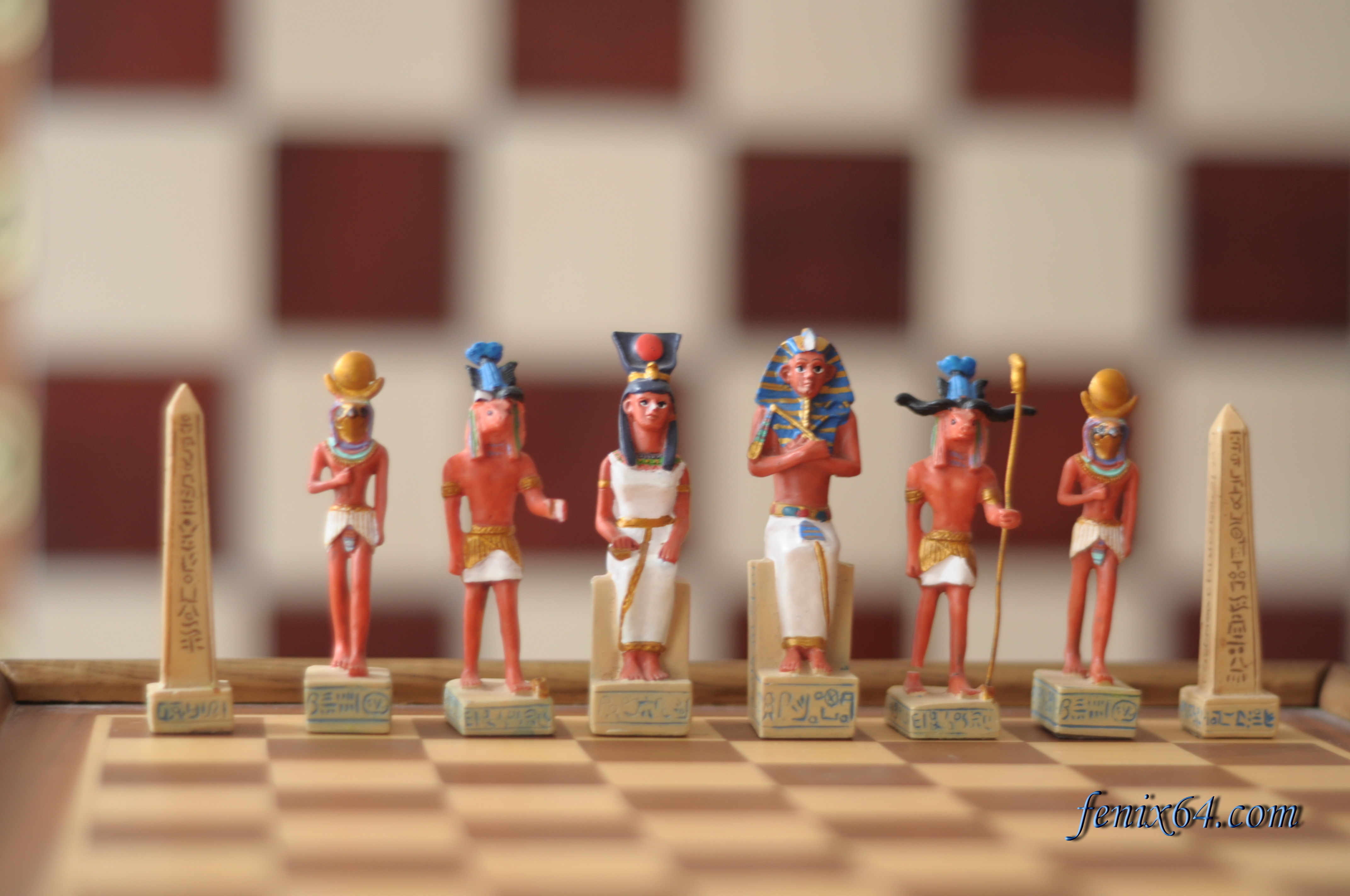 египетские фигуры белые